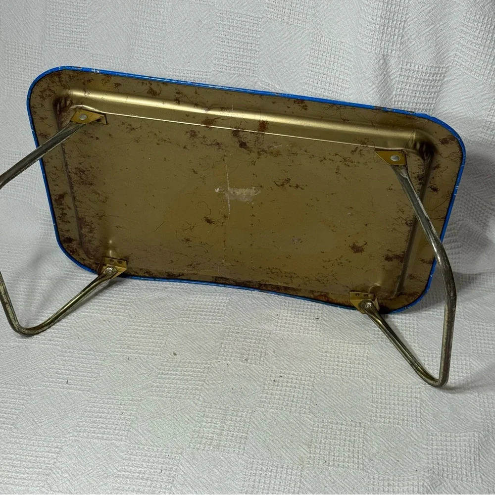Vintage 1950’s Aluminum TV Tray - Storybook Animal Characters-‎ - Picture 5 of 7